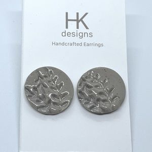 Handmade Clay Studs